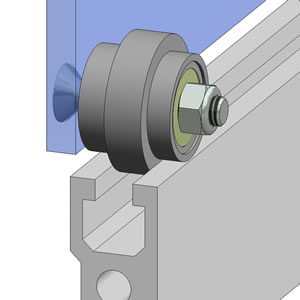 45 Degree Extrusion Joint